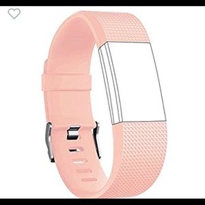 Fitbit charge 2 blush pink band. Brand new